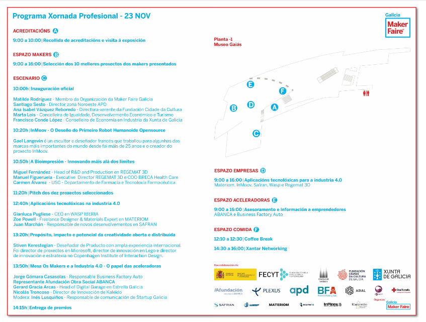 Galicia Maker Faire - Programa 4.0
