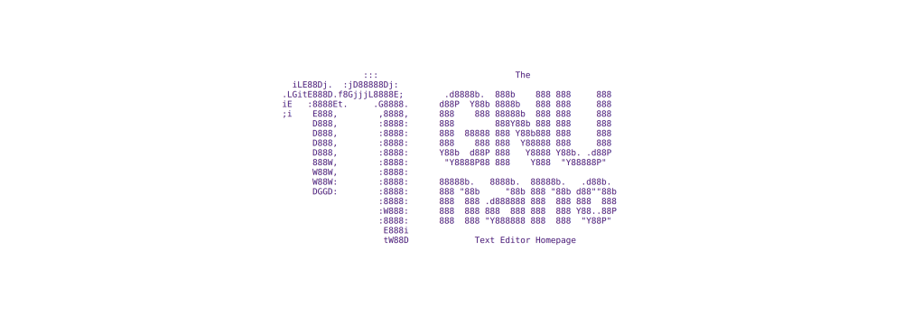 GNU nano