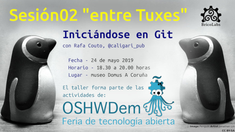 Cartel Entre Tuxes sesion02