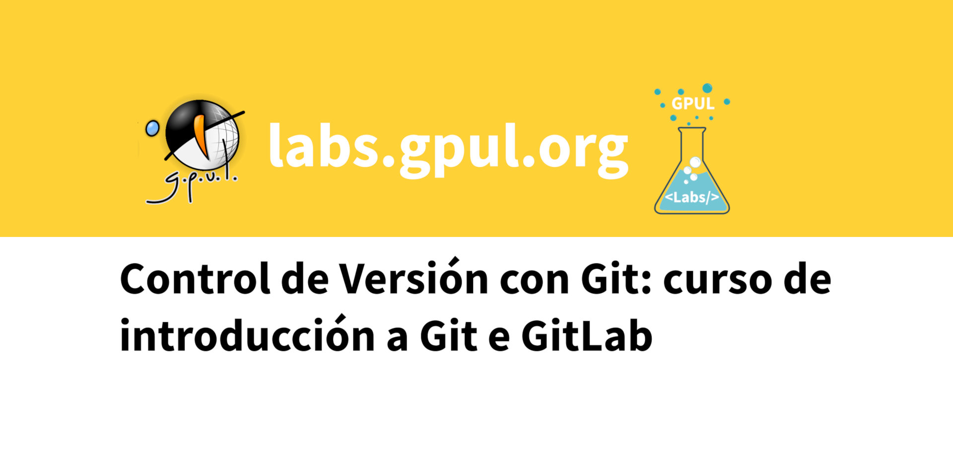 GPUL Labs Git e GitLab