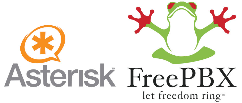 Logo de Asterisk e FreePBX