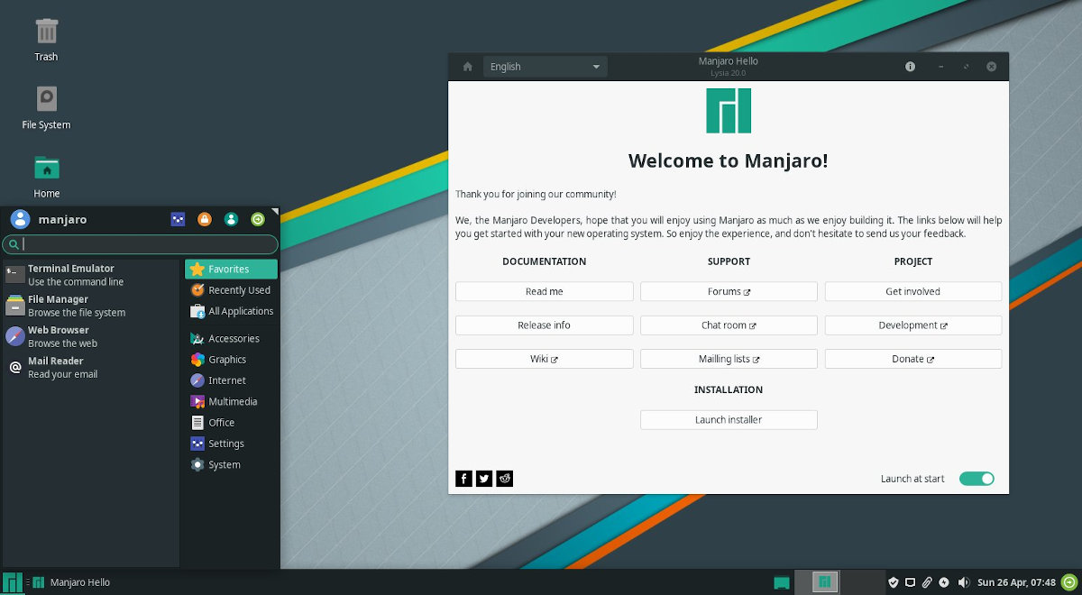 Manjaro 20.0