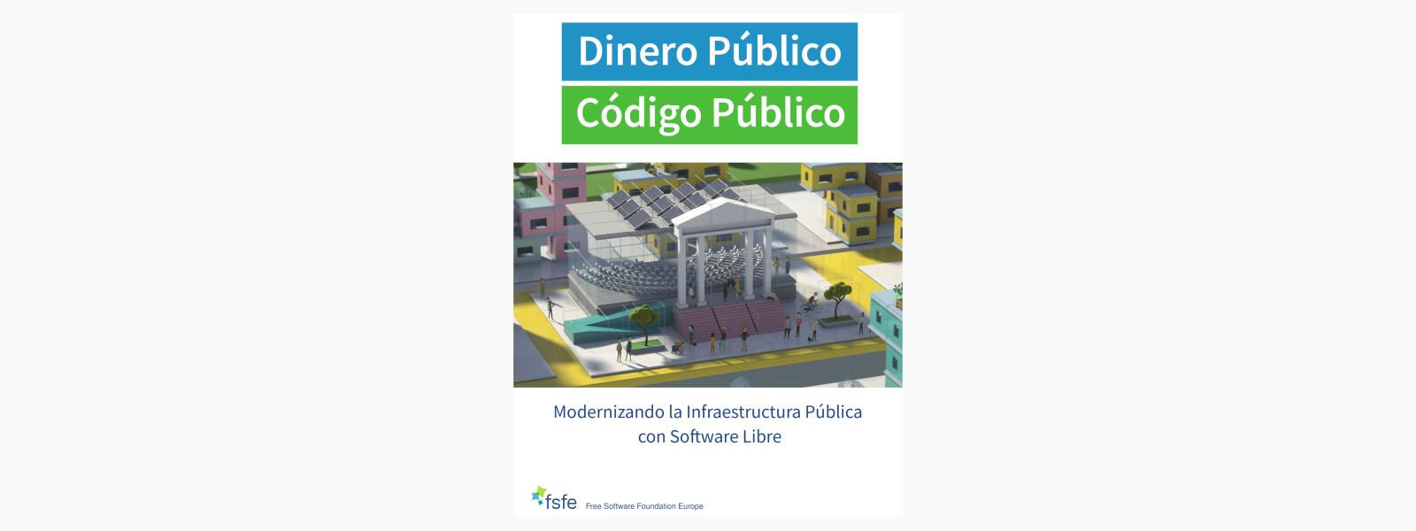 O folleto “Diñeiro público? Código público!” dispoñible en Español