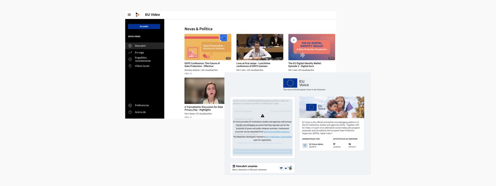 A UE lanza dúas plataformas de medios sociais para os seus organismos e institucións