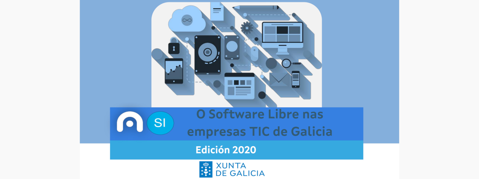 O software libre nas empresas TIC de Galicia, ano 2020