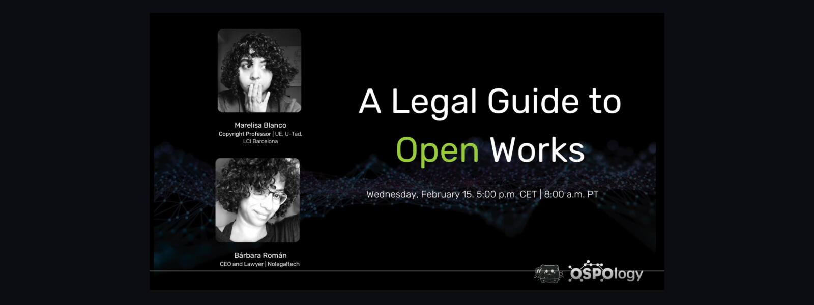 Publicado o webinar OSPOlogy: A Legal Guide to Open Works in Public Administration