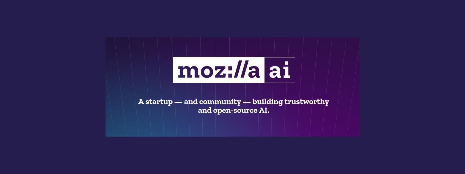 Mozilla.ai, intelixencia artificial