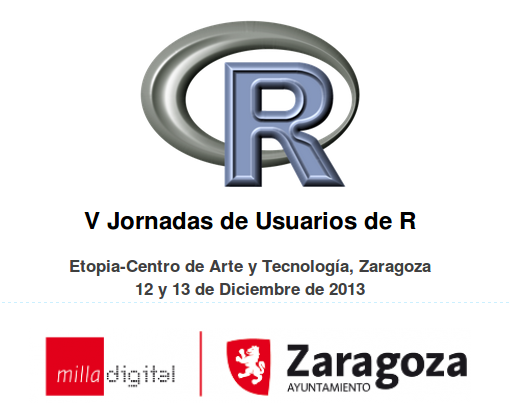 V Xornadas de usuarios de R - zaragoza 2013