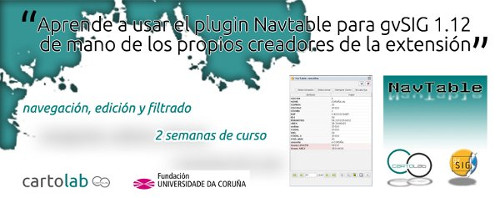 Cartel do curso sobre NAvTable
