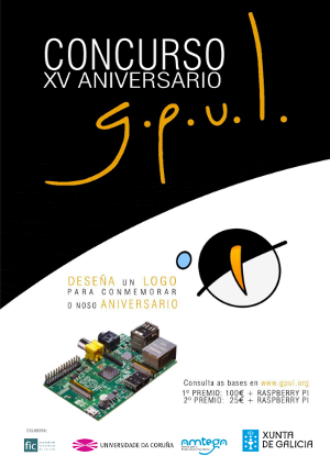 Cartel do concurso de GPUL