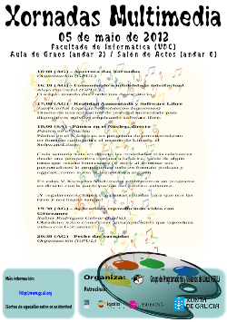 Cartel das V Xornadas Multimedia