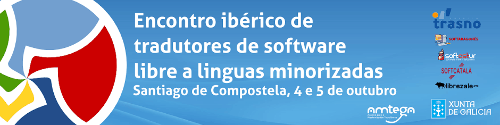 Banner do Encontro Ibérico de tradutores de software libre