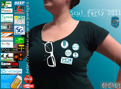 Cartel da SCUL Party