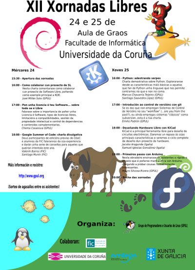 Xornadas Libres - GPUL - 2013 Xornadas Libres - GPUL - 2013