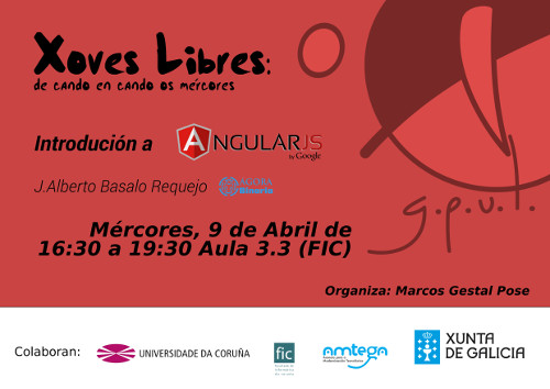 Cartel do obradoiro de AngularJS