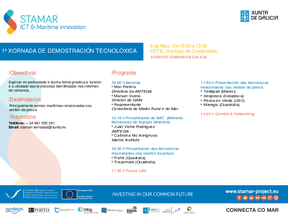 Cartel do programa da Xornada