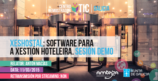 Banner da xornada de demostración de Xeshostal Banner da xornada de demostración de Xeshostal