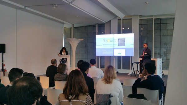 Foto da inauguración de ColaboraTIC.gal Foto da inauguración de ColaboraTIC.gal