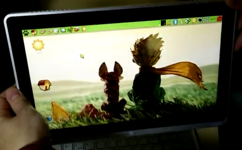 Imaxe de PicarOs correndo nunha tableta