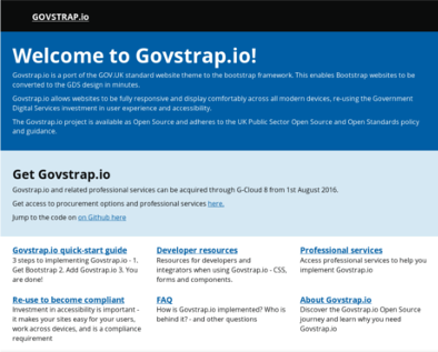Govstrap.io