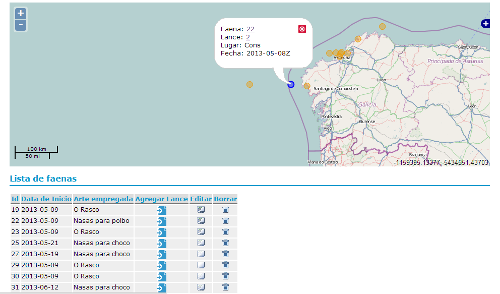 Captura de pantalla de xeoPesca