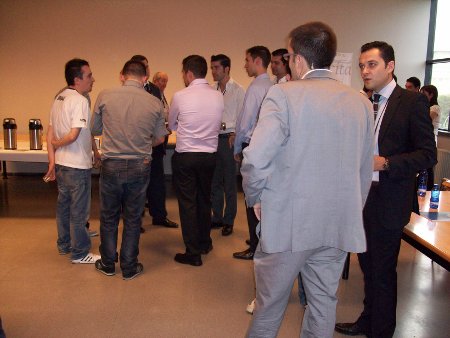 Sesión de networking logo das presentacións