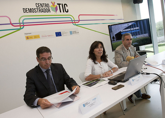 Imaxe da presentación dos novos servizos do CDTIC