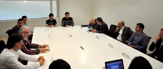 Sinatura dos Convenios de colaboración con AGUSL, CIXUG e AGASOL