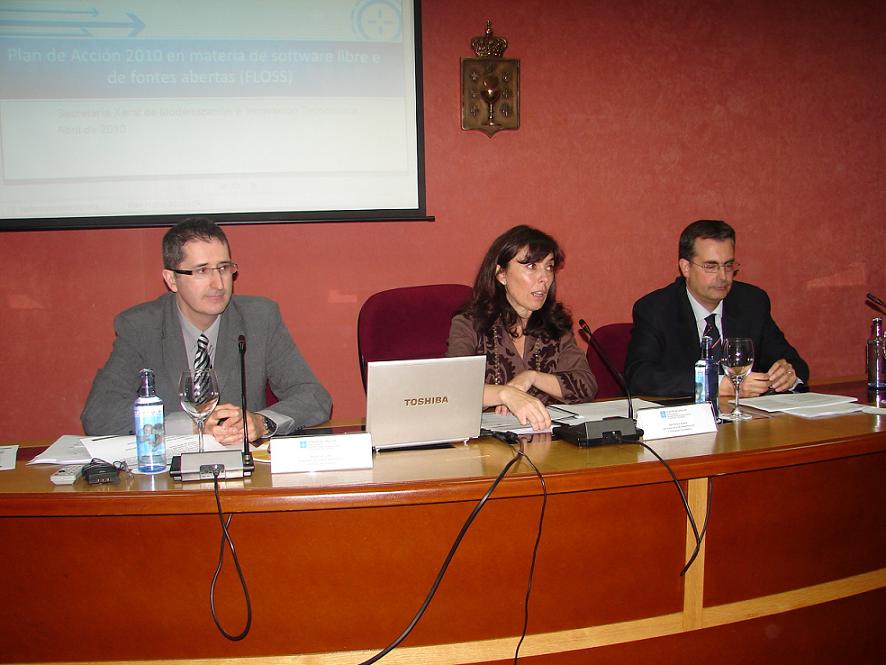 Presentación do Plan de acción FLOSS 2010 