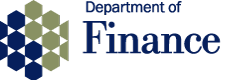 Logo do departamento de finanzas de Irlanda do Norte