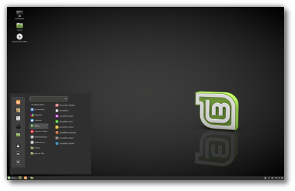Escritorio de Linux Mint 18 “Sarah” Cinnamon