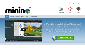 Nova web de GALPon MiniNo