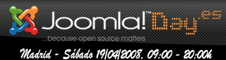  Logo do Joomla Day en España